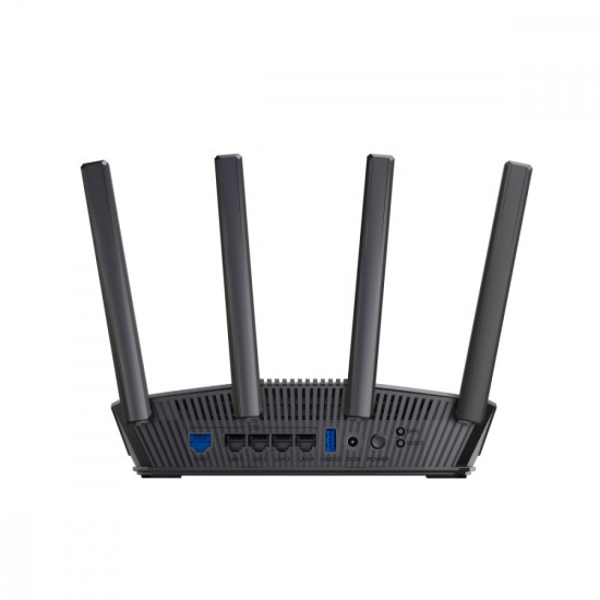 Router RT-BE82U WiFi 7 Dual-Band Extendable Router, 4K-QAM, MLO, Five 2.5GbE ports 