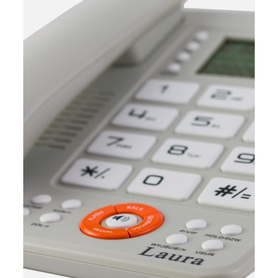 Telefon przewodowy Mescomp MT-816 Laura 