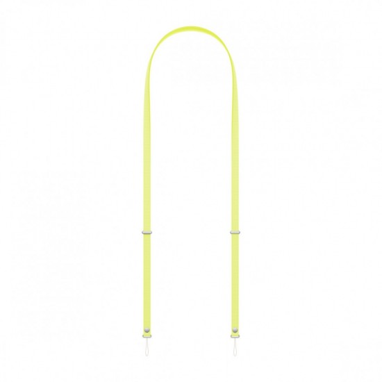Pasek na ramię - neonowy żółty