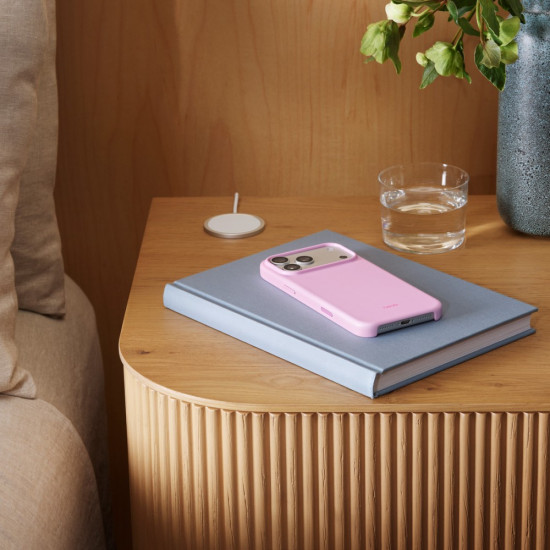 Etui Beats zgodne z MagSafe i panelem Sterowanie aparatem do iPhonea 17 Pro Max - opalowy różowy