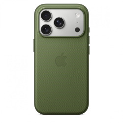 Etui z tkaniny TechWoven z MagSafe do iPhonea 17 Pro - zielone