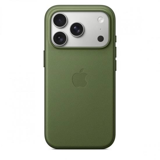 Etui z tkaniny TechWoven z MagSafe do iPhonea 17 Pro - zielone