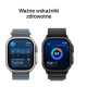 Watch Ultra 3 GPS + Cellular, koperta 49 mm z tytanu w kolorze naturalnym, opaska Trail w kolorze niebieskim/jaskrawoniebieskim - rozmiar M/L