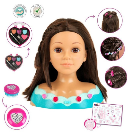 Głowa do czesania i stylizacji Mia 