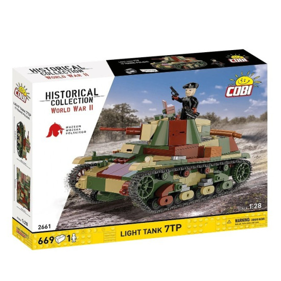 Klocki Light Tank 7TP 669 elementów