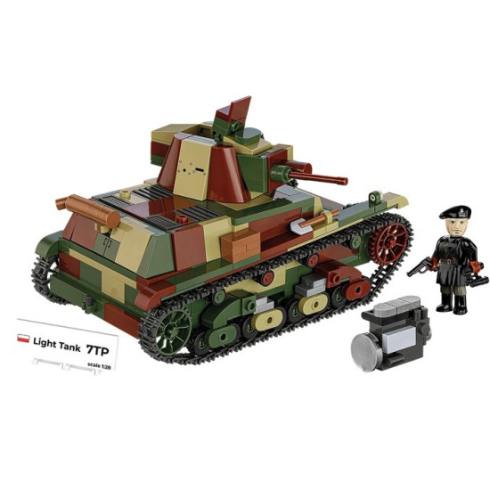 Klocki Light Tank 7TP 669 elementów