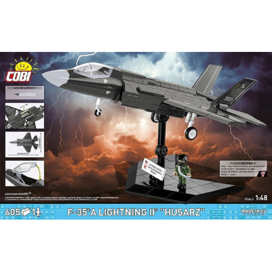 Klocki F-35A Lightning II 605 elementów