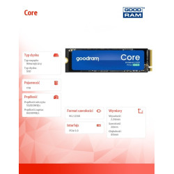 Dysk SSD Core    1TB      Gen5 2280 10200/8400MB/s 