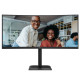 Monitor CU34E4CV 34 cale 120Hz Curved VA HDMIx2 DP RJ45 HAS Głośniki 