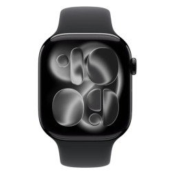 Watch Series 11 GPS koperta 46 mm z aluminium w kolorze onyksu, pasek sportowy w kolorze czarnym - rozmiar M/L