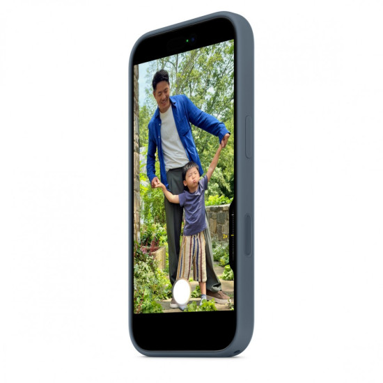 Etui silikonowe z MagSafe do iPhonea 17 - marynarski granat