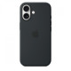 Etui silikonowe z MagSafe do iPhonea 17 - czarne
