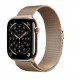 Watch Series 11 GPS + Cellular, koperta 42 mm z tytanu w kolorze złotym, bransoleta mediolańska w kolorze złotym