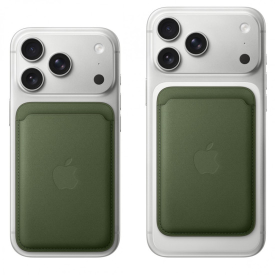 Portfel z tkaniny FineWoven z MagSafe do iPhonea - mech