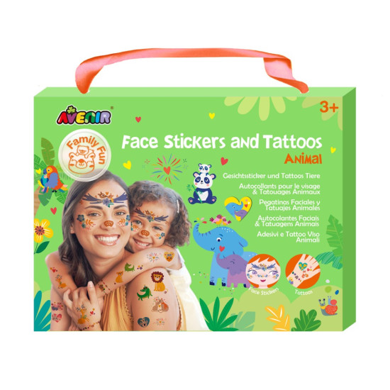 Naklejki do ciała i tatuaże - Zwierzęta 