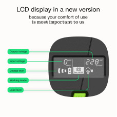 Zasilacz awaryjny UPS 360W/650VA modyfikowana sinusoida 