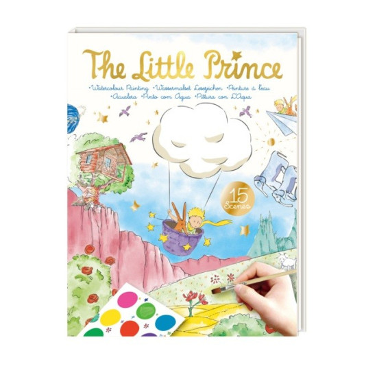 Magiczne malowanie akwarelami - Mały Książe