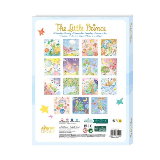 Magiczne malowanie akwarelami - Mały Książe