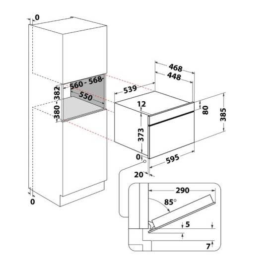 Kuchnia mikrofakowa WMD44MX 