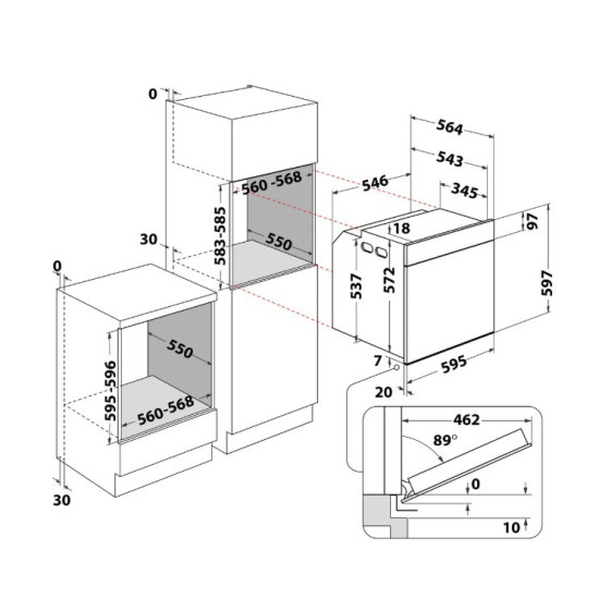 Piekarnik WOI4S8HM2SEA 