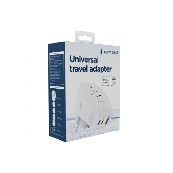 Adapter sieciowy 20W Uniwersalny 4 końcówki 