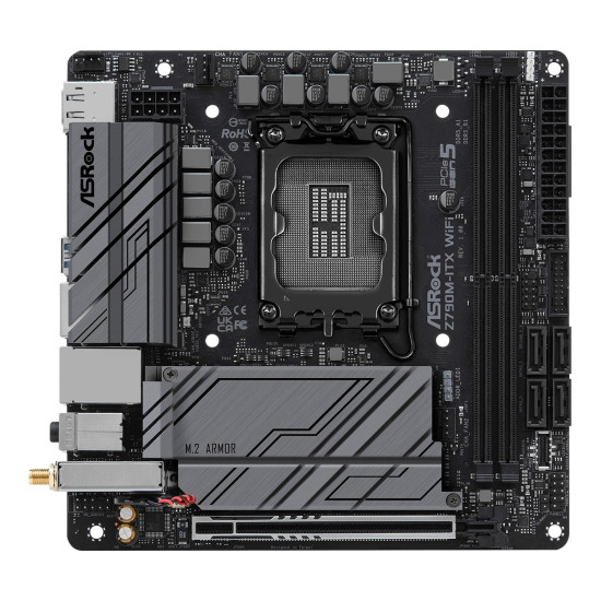 Płyta główna Z790M-ITX WIFI S1700 2DDR5 HDMI M.2 mITX 