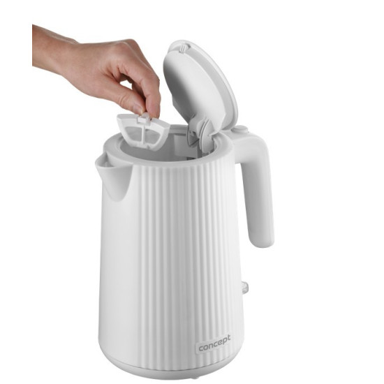 Czajnik plastikowy 1,7L RK2390 biały 