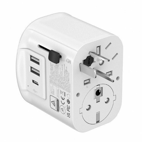 Adapter sieciowy uziemienie Uniwersalny  15W 