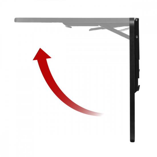 Składana półka 100x40cm MC-128 B 