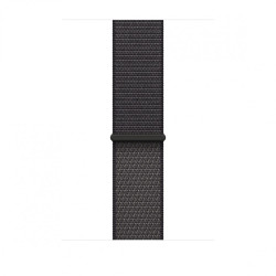 Opaska sportowa w kolorze ciemnoszarym do koperty 46 mm