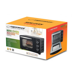 Mini piekarnik z konwekcją i rożnem Napoli 25L 