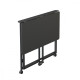 Składane mobilne biurko MC-1250 B blat 100x50 cm, max50 kg Czarne