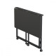 Składane mobilne biurko MC-1250 B blat 100x50 cm, max50 kg Czarne