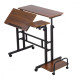 Mobilne biurko regulowane MC-124 B max 50kg, regulacja wysokości 67-115 cm, blat 80x60 cm 