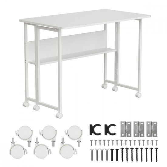 Biurko mobilne MC-126W 50 kg Białe