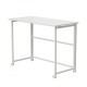 Biurko, stolik z kółkami MC-1250W 100x50 cm blat, max 50kg Białe