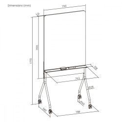 Tablica suchościeralna ER-305 
