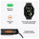 Watch Ultra 3 GPS + Cellular koperta 49 mm z tytanu w kolorze czarnym, opaska Trail w kolorze czarnym/węgla drzewnego - rozmiar M/L
