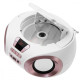 Radio Boombox CD MP3 AD1181 biało-miedziany