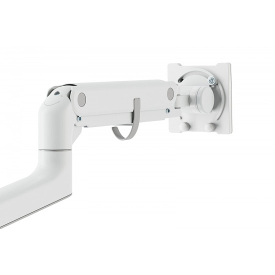 Ramię biurkowe pojedyncze z zaciskiem i sprężyną gazową 1x LCD max. 57