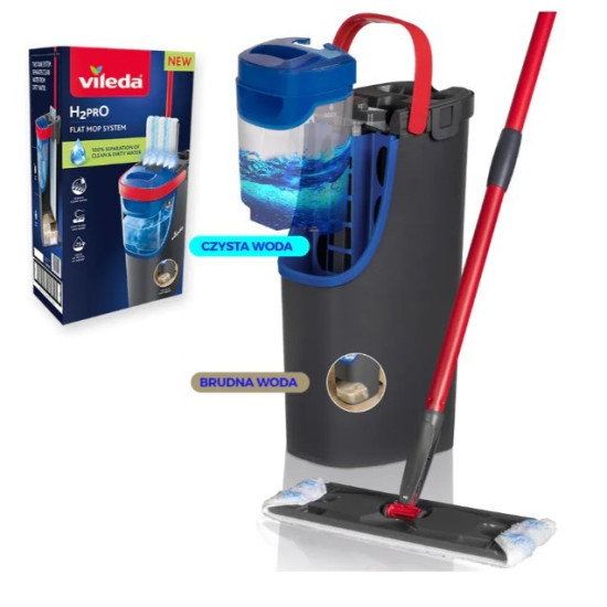 Mop płaski H2prO 