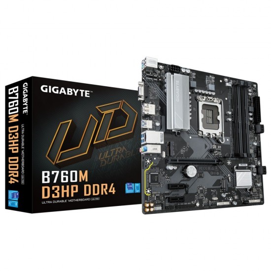Płyta główna B760M D3HP DDR4 s1700 4DDR4 DSUB/HDMI/DP mATX 