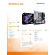 Płyta główna B760M AORUS ELITE WiFi6 GEN5 S1700 4DDR5 mATX 