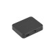 Splitter video HDMI- 2x HDMI 4K + port USB-C czarny 