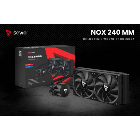 Chłodzenie wodne NOX 240 mm 