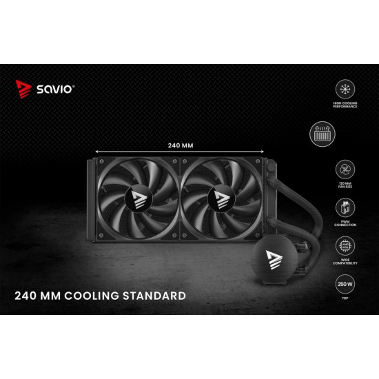 Chłodzenie wodne NOX 240 mm 