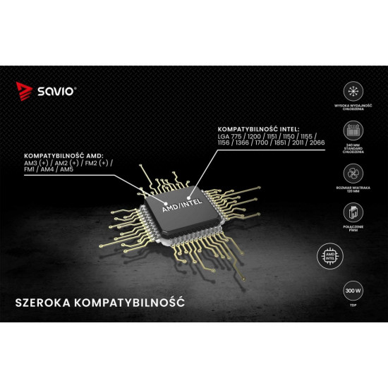 Chłodzenie wodne NOX 360 mm