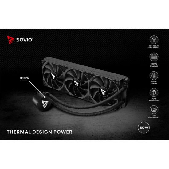 Chłodzenie wodne NOX 360 mm