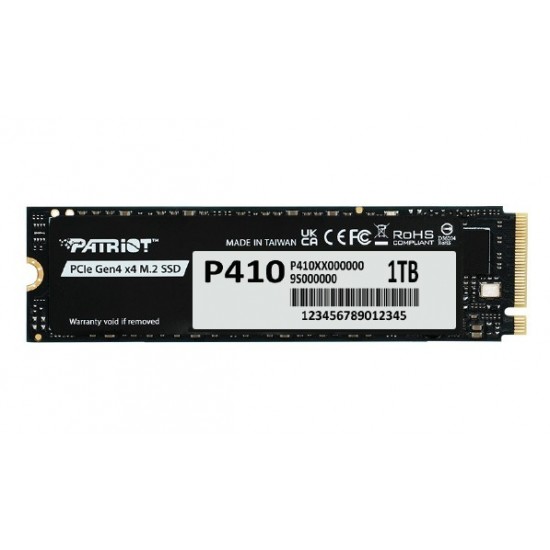 Dysk SSD 1TB P410 PCIe M.2 Gen4 x4 NVMe 1.4 2280 5000/4500MB/s 