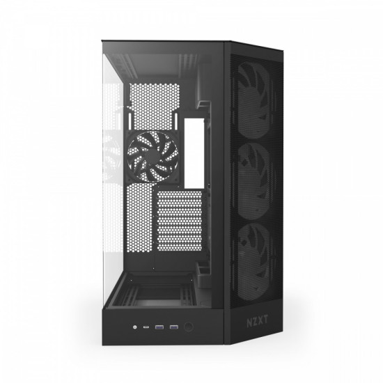 Obudowa NZXT H9 FLOW RGB (2025) z oknem czarna
